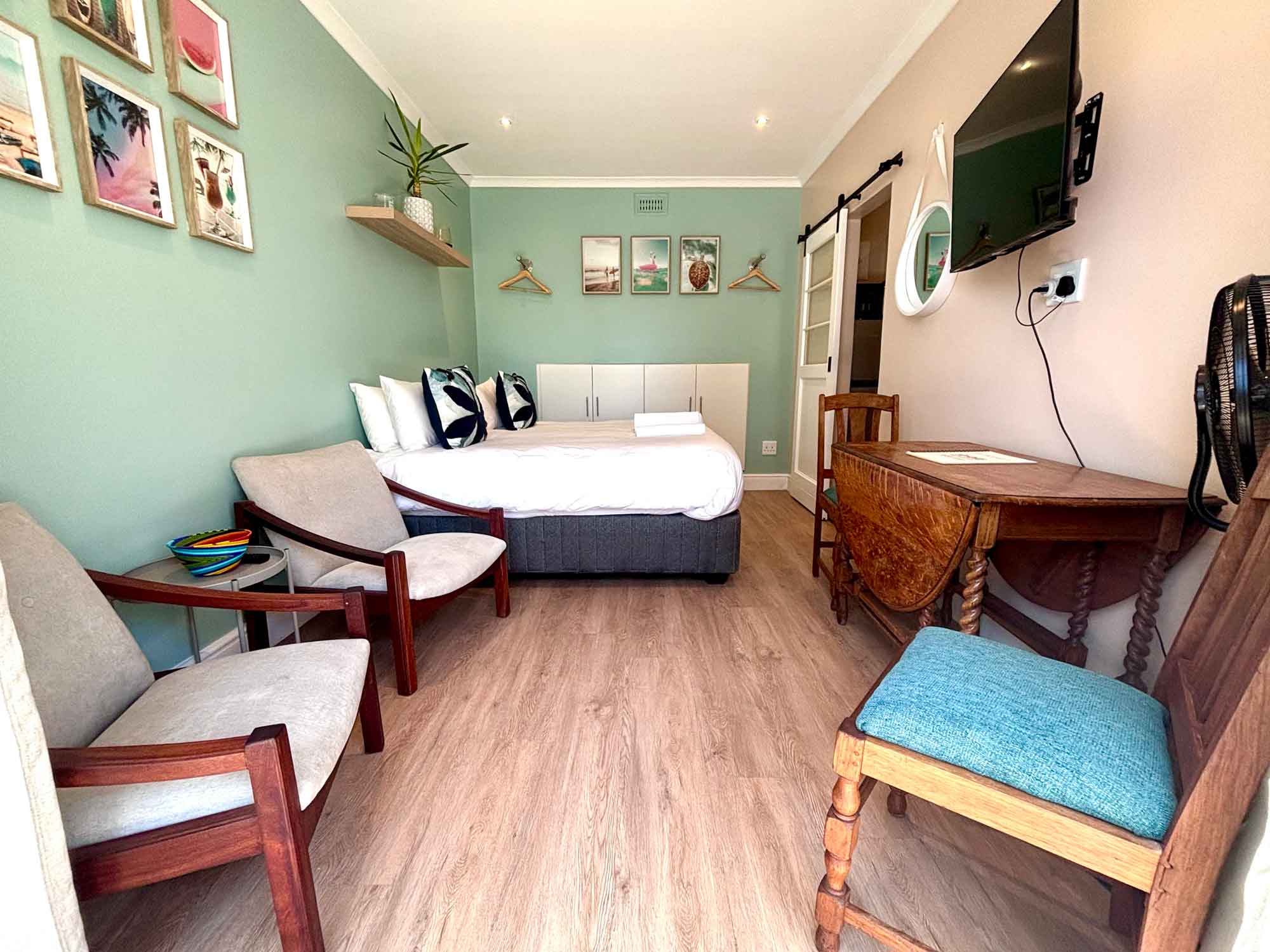 View when entering apartment