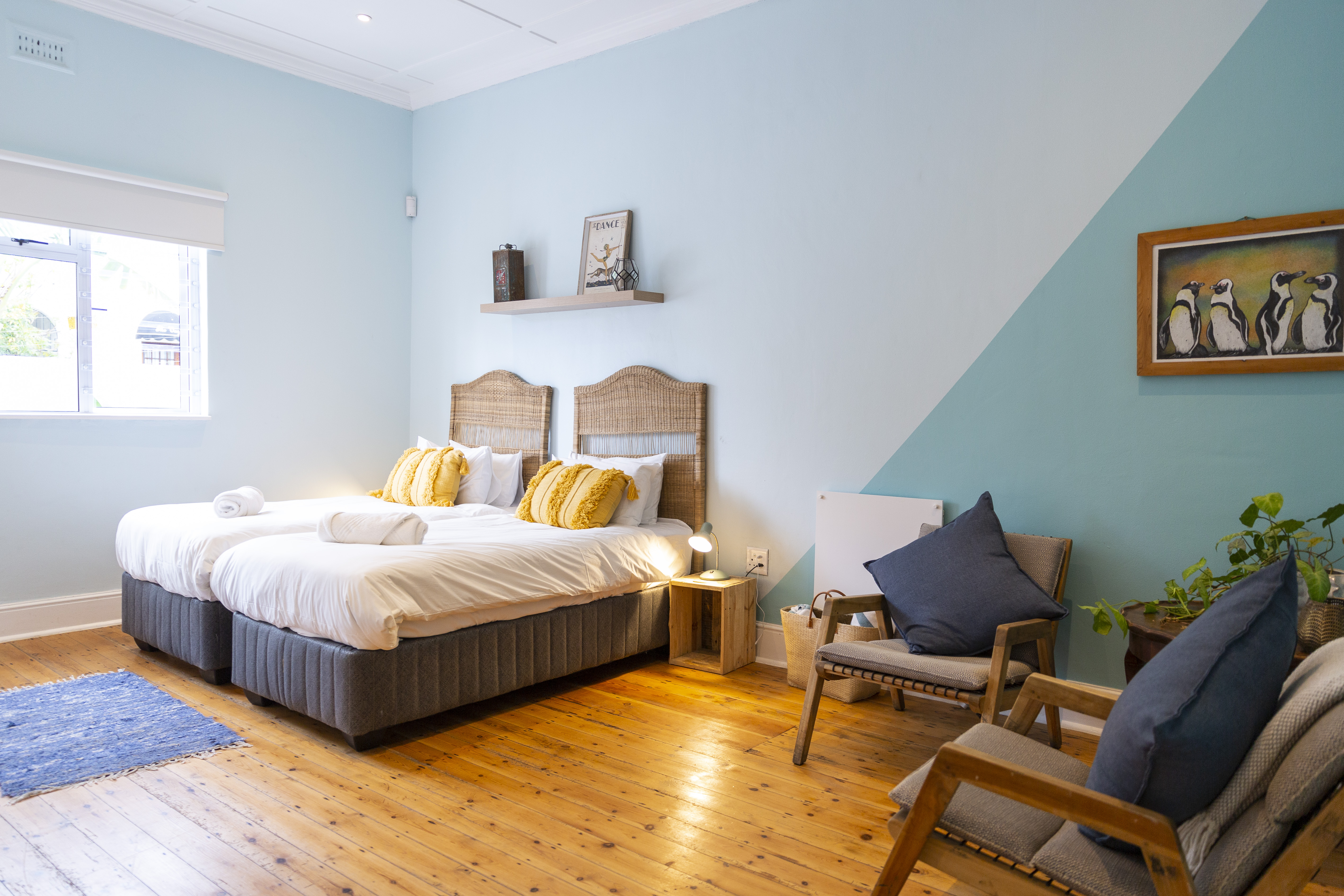 Master bedroom in main house